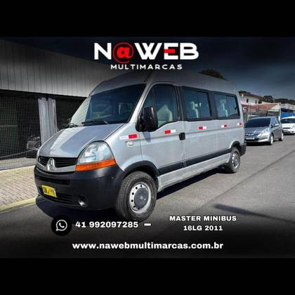 RENAULT MASTER 2.5 DCI MINIBUS L2H2 16 LUGARES 16V DIESEL 3P MANUAL